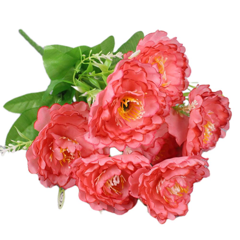 Home Decoration Silk Flowers Manual Measurement Data