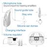 Flagship Charging Case Hearing Aid Behind The Ear Noise Reduction Sound Amplifier Built-in Lithium Battery Deaf Help 2023