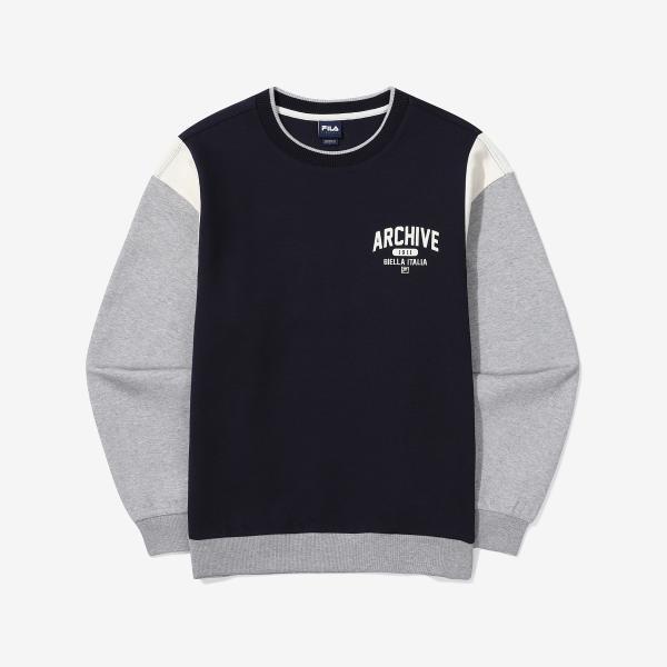 Fila Men Colorblock Sweatshirt