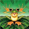 Полный 5D Diy Алмазная картина Мультфильм животных Лягушка Вышивка Крестом Домашний Декор Ручной Подарок