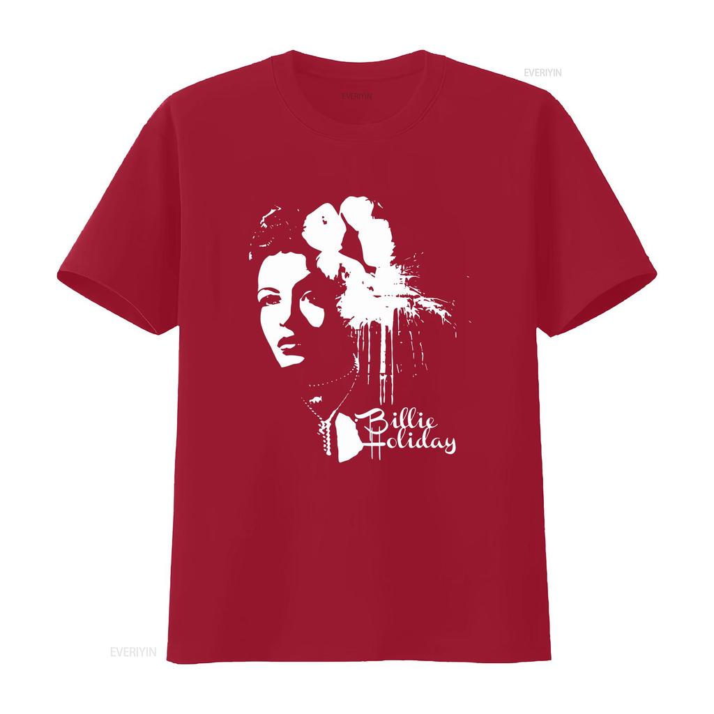 Vtg Billie Holiday T Shirt Full Sizes S 2345Xl vintage Washed Stylish graphic fashion Breathable streetwear Comfortable
