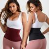 Обертывание вокруг Faja Waist Trainer Утягивающий пояс для упражнений Послеродовой пояс для утяжки талии Эластичный пояс для утягивания талии Женский пояс