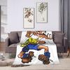 Mort & Phil Mortadelo y Filemón Blankets  Travel Office Flannel Bedding Throws For Home Decor Warm Custom DIY Quality Bedspread