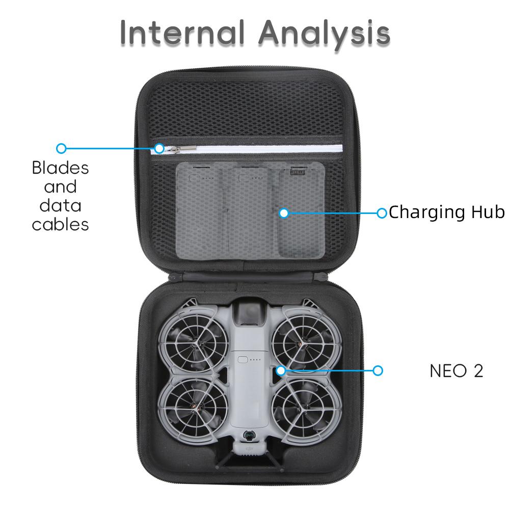 Body Bag For DJI Neo 2 Storage Bag Portable Case Suitcase Travel Anti-Scrach Handbag For DJI Neo 2 Drone Accessories