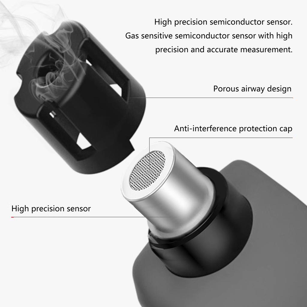 Portable Leak Detectors Compact Gas Detection Device High Accuracy Sensor Fast Warning System for Kitchen Bathroom