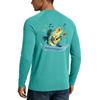 Мужская футболка с защитой от солнца UPF50+, с длинным рукавом, эластичная, для активного отдыха, спорта, рыбалки, охлаждающая, УФ-защита, топ