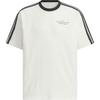 adidas Футболки мужские Нефритовый Белый/Черный Круглый вырез Умеренный KF2472