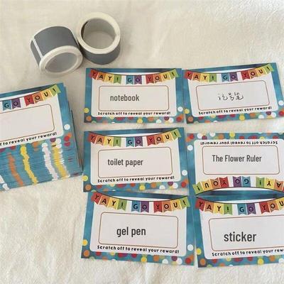 Ручная мультяшная мини скретч открытка на день рождения: Ретро Праздничный Подарок