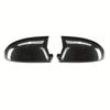 Глянцево-черная пара накладок на зеркала заднего вида, крышки боковых зеркал для Volkswagen Golf 5 MK5 GTI Jetta 5 2003-2009