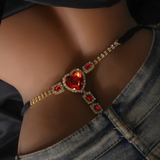 Sexy Rhinestone Thong for Women Mini G-string Bikini Thong Low