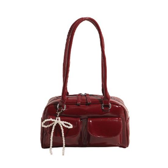 Женская сумка-хобо, сумка через плечо с верхней ручкой, из искусственной кожи, ретро-сумка, сумка через плечо для повседневного использования, поездок на работу, путешествий, свиданий