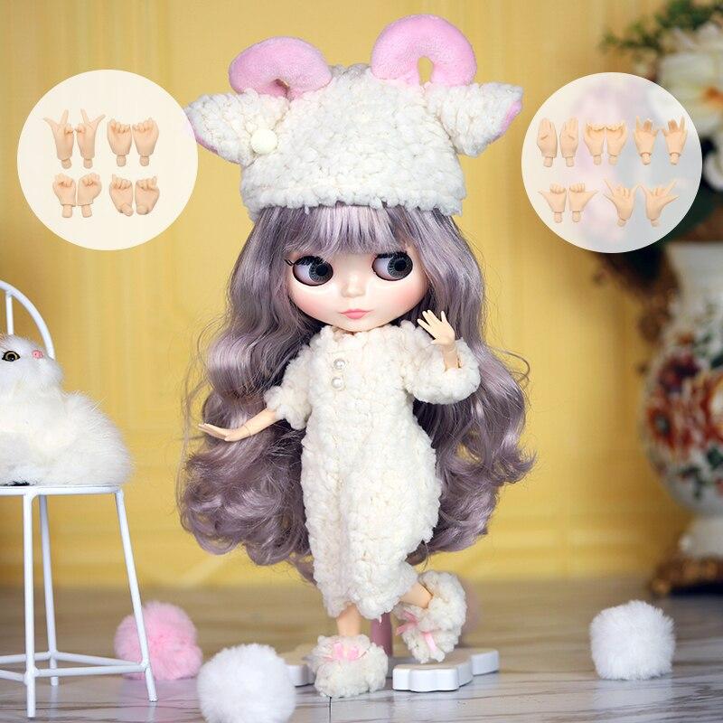 Кукла ICY DBS Blyth 1/6, аниме-кукла, шарнирное тело, белая кожа, глянцевое лицо, специальный комплект с одеждой, обувью и руками, 30 см, игрушка BJD