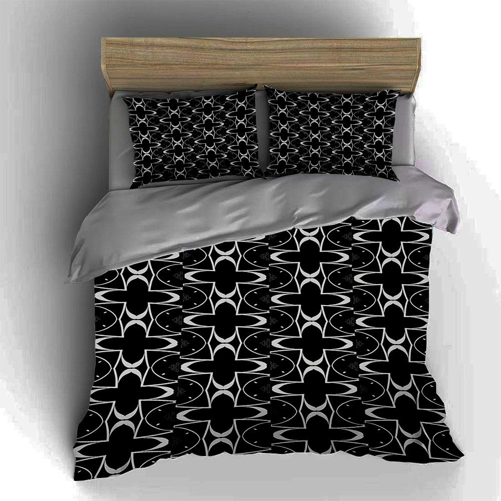 Abstract, geometric, symmetrical. Bedding Duvet cover sets Duvet covers Pillowcases gifts (1 * Duvet Cover 2 * Pillowcases, without duvet insert)