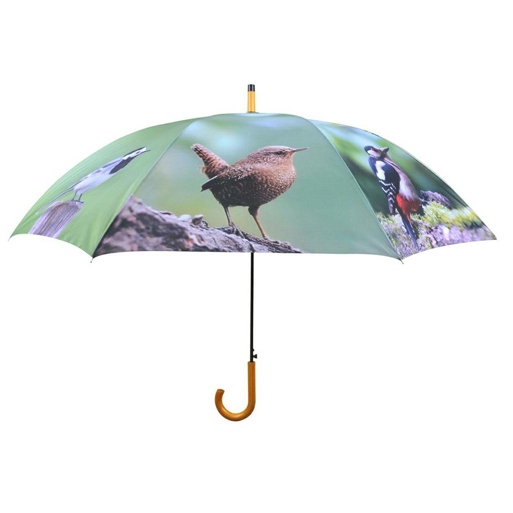 Parasol Z Nadrukiem W Ptaki 122 Cm