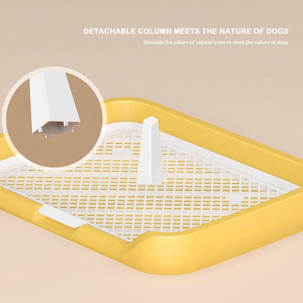 Пластиковый лоток для собак, съемный, влагонепроницаемый держатель для сбора мочи у собак, портативный туалет для собак, для маленьких собак