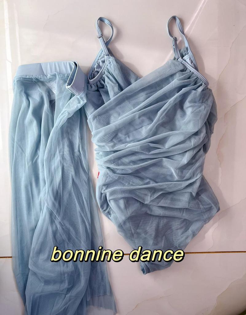 Женский балетный тренировочный камизол - Летняя танцевальная одежда с перекрестной кулиской для тренировок и экзамена по искусству.