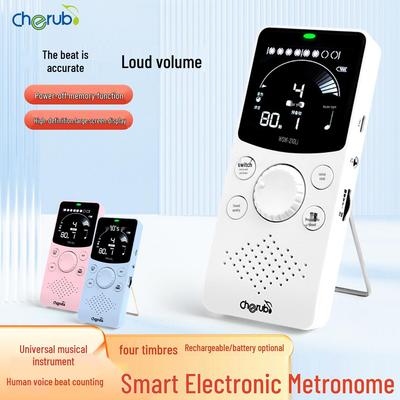 Универсальный электронный метроном Little Angel для гитары, фортепиано, ударной установки и юэгу чжэн с отсчетом человеческим голосом для музыкального и спортивного тайминга
