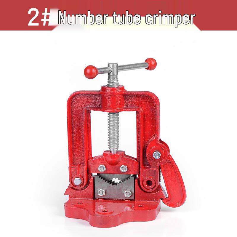 Durable 1/2-4 inch Manual Pipe Threader for Iron, Galvanized, and Water Pipes