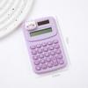 8 Digits Cute Mini Portable Digit Calculator Lightweight Cartoon Cute Calculator Do Office Work