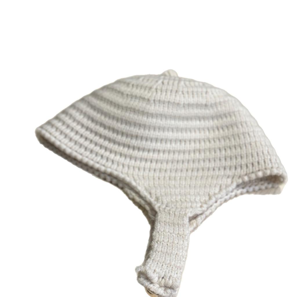 Вязаная шапка-пуловер в корейском стиле для женщин, осенне-зимняя, студенческая, милая, бархатный шарф для шеи, защита ушей, теплая шапочка, шерстяная шапка