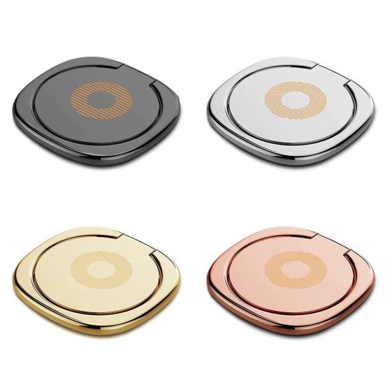 Ультратонкое вращающееся на 360 градусов кольцо-держатель для телефона на палец, подставка для мобильного телефона, настольный кронштейн