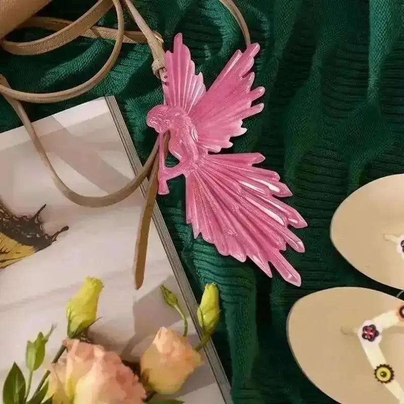 Crystal Drop Glue DIY Angel Mold Handmade Creative Symmetrical Left And Right Blowing Flute Wings Fairy Mirror Silicone Mold