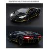 1/24 Lamborghini In League Car Sportive Diecast Sound Model & Light Pull Back Car Toy for Children's Hot Wheel LP770