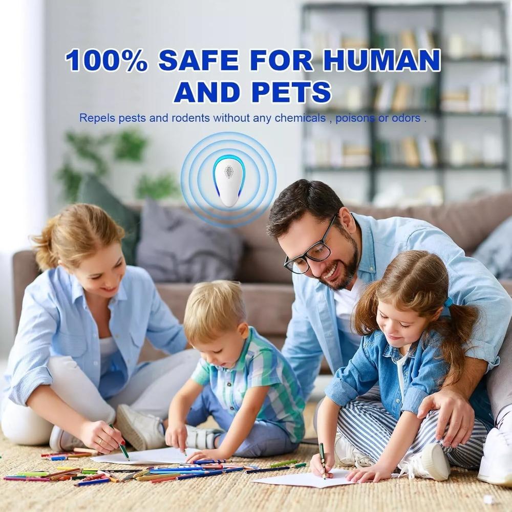 Electronic Pest Repeller Ultrasonic Mosquito Repellent Mouse Repellent For Home Company Hotel