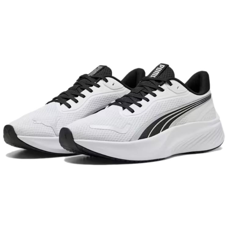 Puma Pounce Lite Удобные Мягкие Низкие Кроссовки для Бега Унисекс кроссовки Белые 310778-02