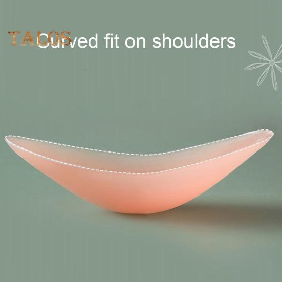 1 пара подплечников для высоких и низких плеч 3D самоклеящиеся силиконовые противоскользящие губчатые подплечники пуш-ап подплечники устойчивые к поту гладкие изгибы одежда своими руками