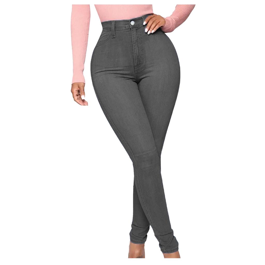 Women's Skinny Jeans Plus Size Fashion Casual Pencil Pants
