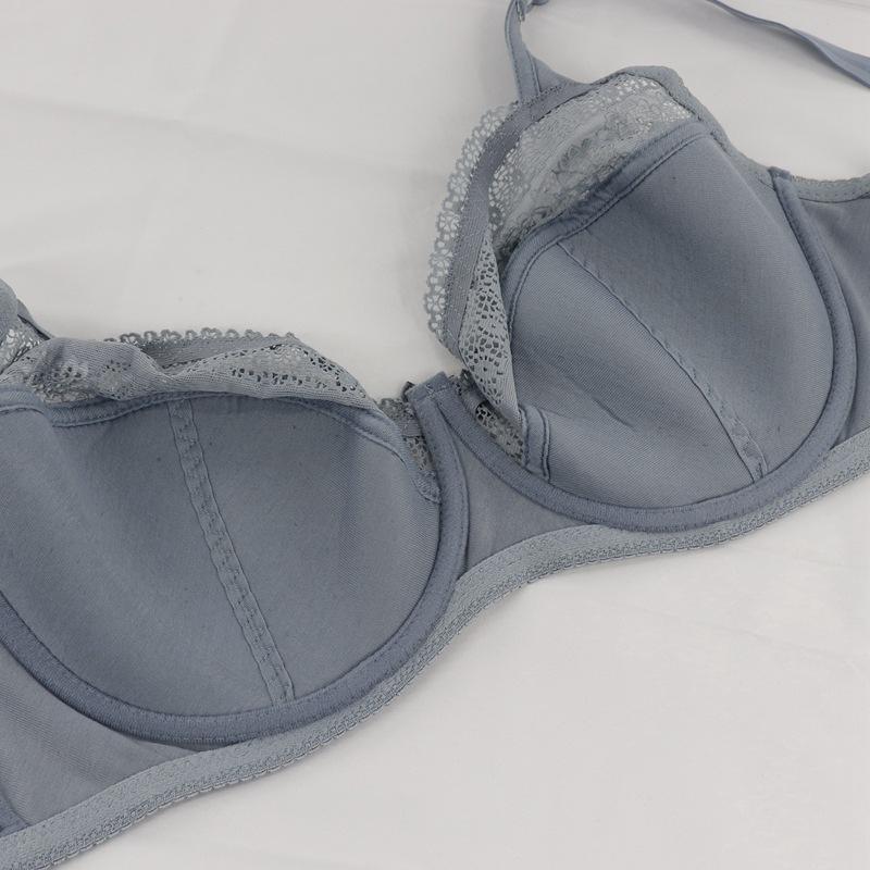 Женские бюстгальтеры на косточках больших размеров с полным покрытием без подкладок, бюстгальтер-минимайзер, нижнее белье 80-110 FG, цвет черный BH