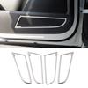 For Skoda Kodiaq 2016- Car Interior Moulding Part Refit Frame Cover Trim Accessories Decoration Modify Matte Silver