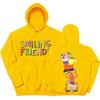 Anime Smiling Friends Print Hoodies  Alan Mr.Frog Glep Pim Charlie Mr. Boss Sweatshirts Winter Long Sleeve Hooded Pullovers Men