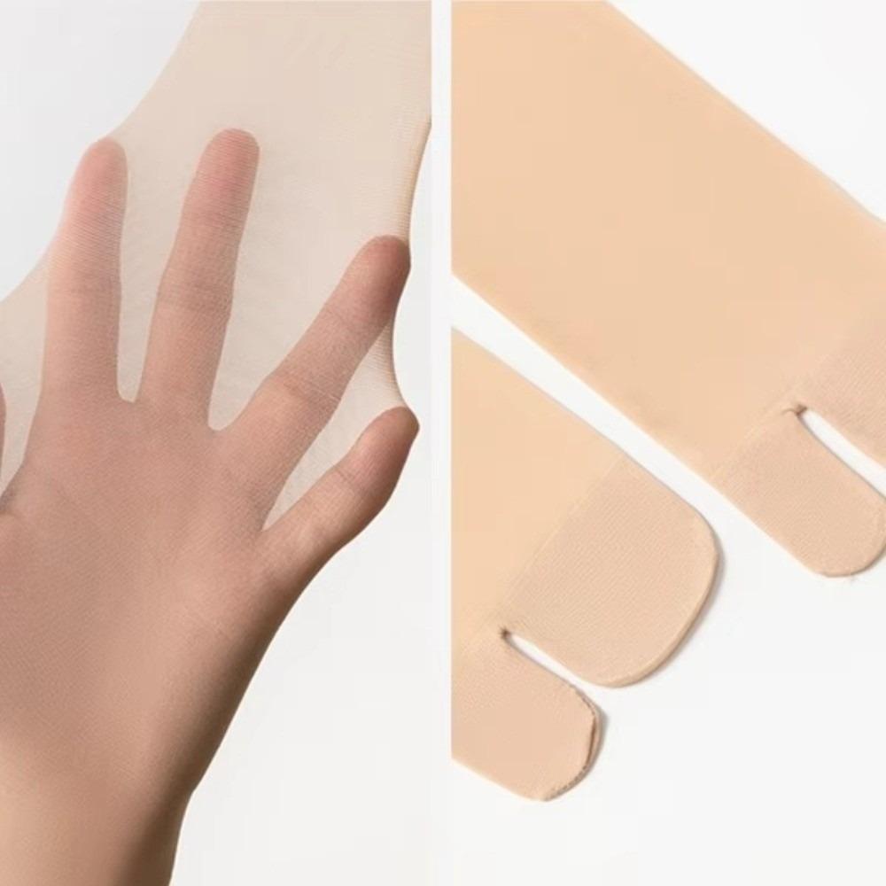 Breathable Mid Tube Socks Sexy Compression Socks Fashion Tabi Silk Socks Women
