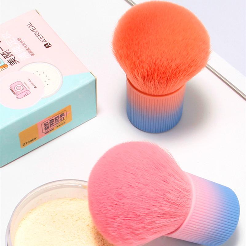 1 PCS Kabuki Brushes Travel Kabuki Foundation Brush for Face & Body Large Full Coverage Makeup Brushes for Blending Liquid