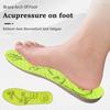 Акупунктурная стелька для ног Мужская Женская Мягкая Дышащая Спортивная Амортизирующая Вставка Поглощающая пот Дезодорант Ортопедическая Подошва для обуви