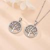 925 Sterling Silver Tree of Life Necklace – Women's High-End Versatile Clavicle Chain for Autumn & Winter