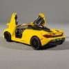 1:32 McLaren 720s Суперкар Спортивный Сплав Литье под Давлением Модель Автомобиля Звук и Свет Оттяжка Детские Игрушки Машинки Подарки на День Рождения с Детьми