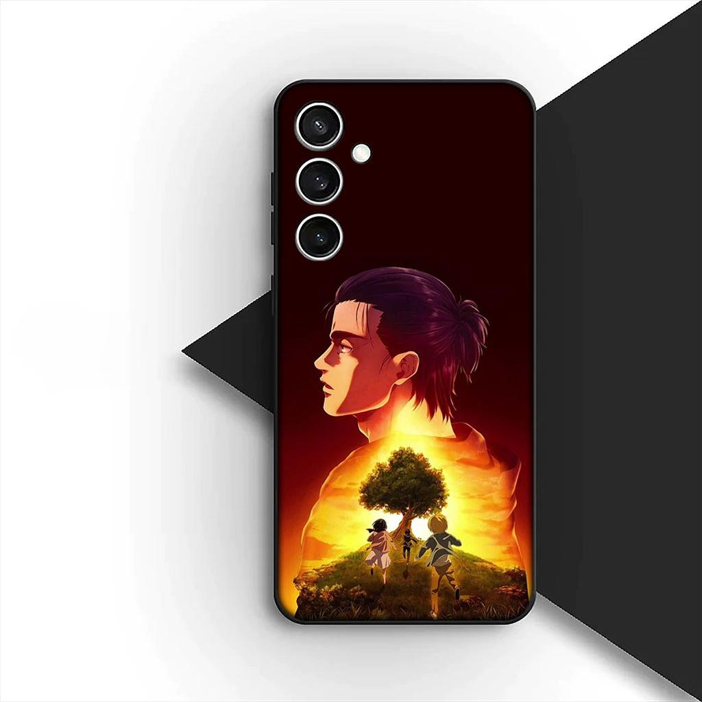 Чехол для Xiaomi Redmi 15 15C A3 A4 A5 9A 9C NFC Note 9 8 Pro Чехол для телефона Защитный чехол Атака Титанов Аниме Леви