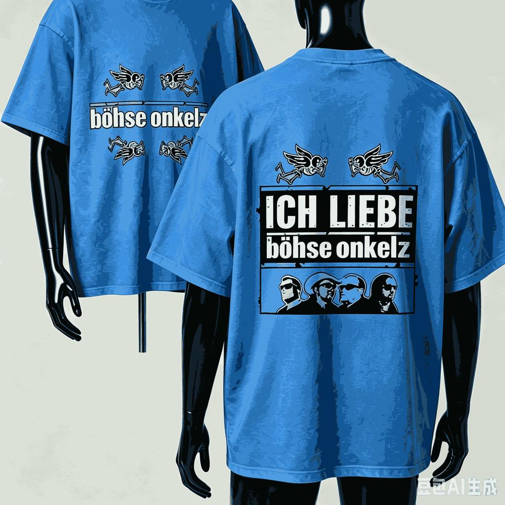 Bhse Onkelz For Fan Gift Tshirt Unisex Unisex Harajuku Oversized Unisex Short Sleeve Streetwear High Quality Couples Classic Soft