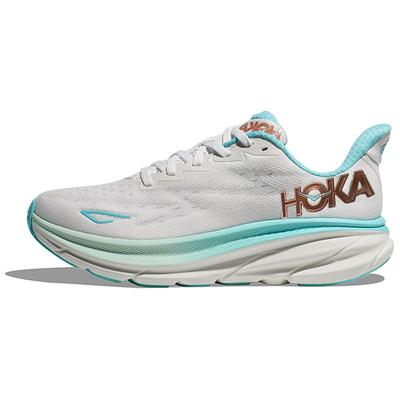 HOKA Clifton 9 Морозный Розовый Золотой Женские Кроссовки Белый 1127896-FTRS