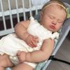 BZDOLL 24-дюймовый Спящий Реборн 3D Кожа Мягкий Винил 60 СМ Кукла Большого Размера Игрушка для Девочки с Сосудистой Сеточкой Тканевое Тело Как Настоящая Арт-Кукла