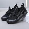 2025 New Fashion Casual Shoes Comfortable Women Breathable Antiskid Sneakers Men Mesh Flat Shoes