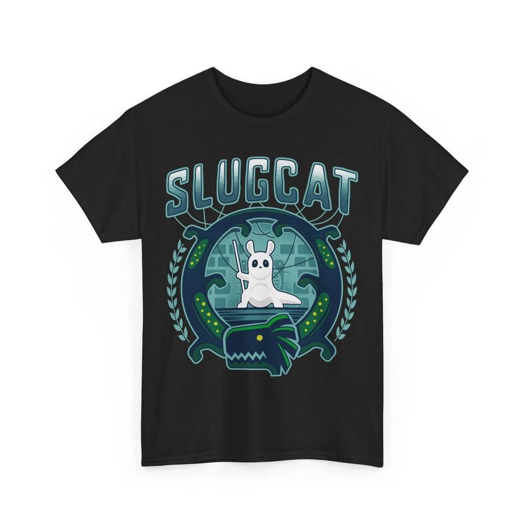 Slugcat Emblem Unisex T-Shirt, Rain World Video Game Size S-4XL