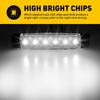 10X White 6 LED 12V Side Marker Lights Indicators for Truck Trailer Bus Lorry K