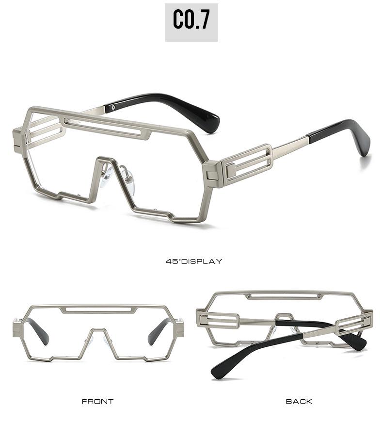 Ретро Стимпанк Неправильные Солнцезащитные Очки: Унисекс Модный тренд 2024