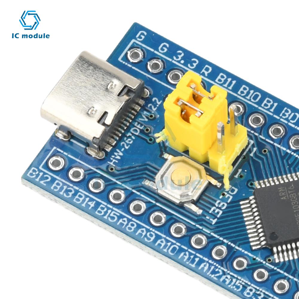 STM32F103C8T6 STM32 Минимальная системная плата для разработки Учебное ядро с портом Type C