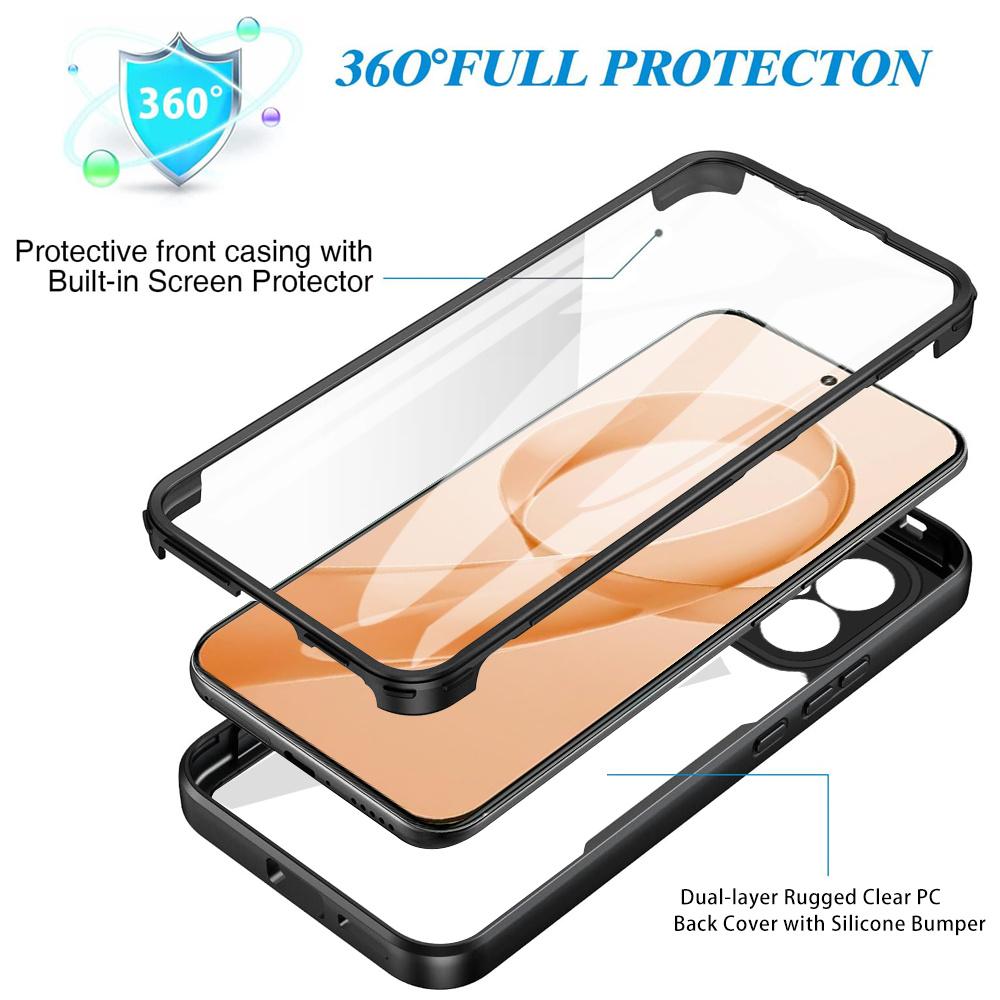 For Xiaomi Redmi K90 Pro Max 5G Case Acrylic + TPU Clear Phone Cover with PET Screen Film
