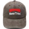 Mama Tried Embroidered Baseball Cap European and American Country Music Vintage Men's and Women's Casual Shade Daddy Hat